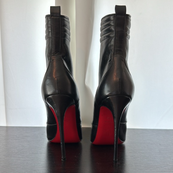 Christian Louboutin | Lace Up Stiletto Boots - Picture 4 of 12